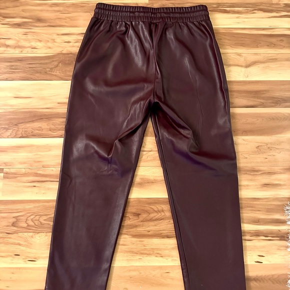 LOFT Faux Leather Pants - Picture 3 of 5